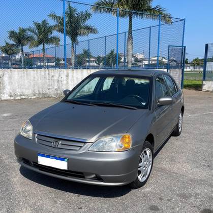 HONDA CIVIC 1.7 LX 16V GASOLINA 4P AUTOMÁTICO